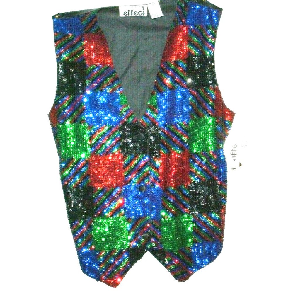 NEW CREAZIONI EFFECT COLORFUL VEST **